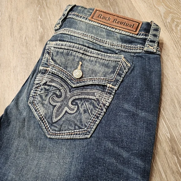 Rock Revival Clair Crop Size 32 - Picture 2 of 16